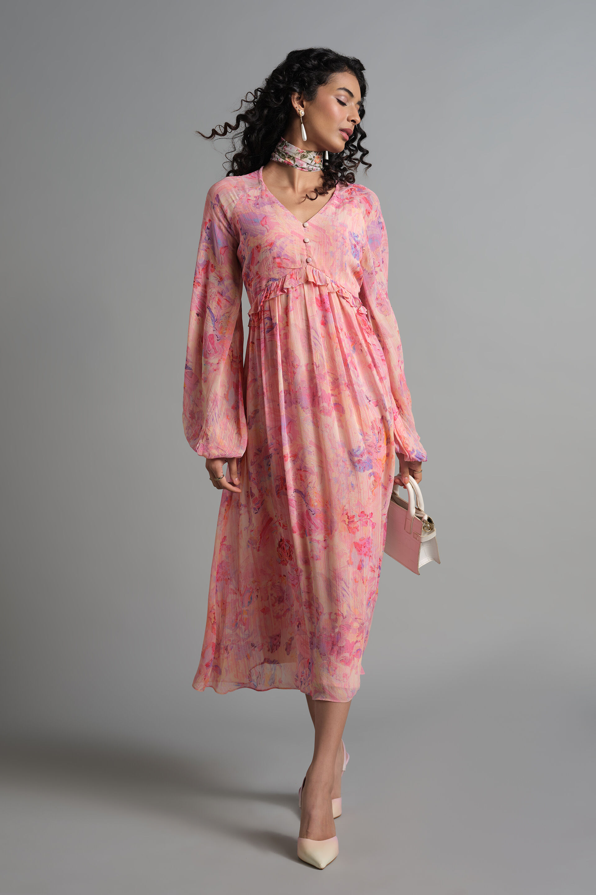 Oviedo Dress, Pink, image 3
